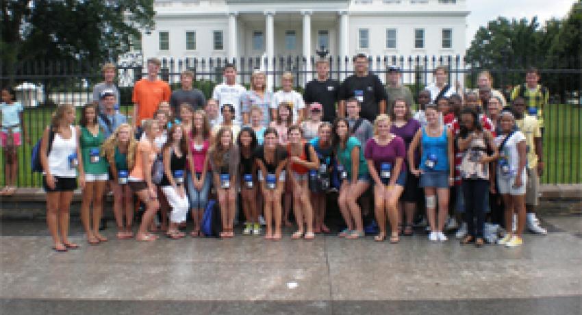 Forty-six rising high school seniors left South Carolina in June  for a week-long all expenses paid trip to our nation's capital.