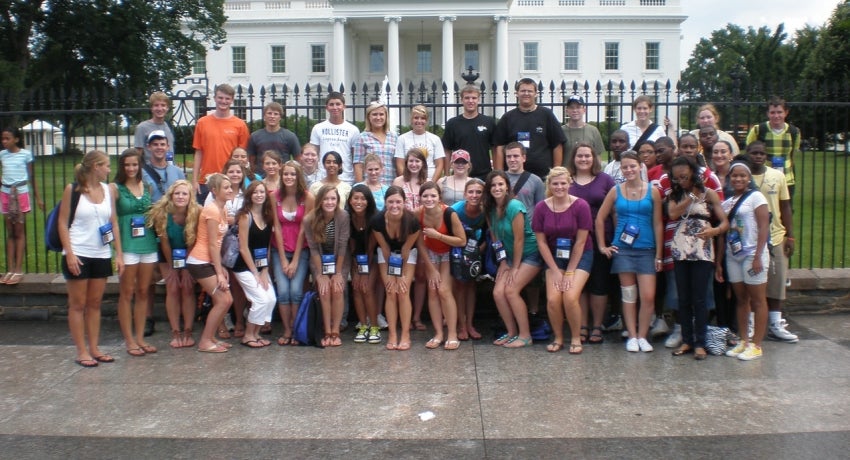 When forty-six rising high school seniors left South Carolina in June  for a week-long all expenses paid trip to our nation's capital, our high definition camera went, too.